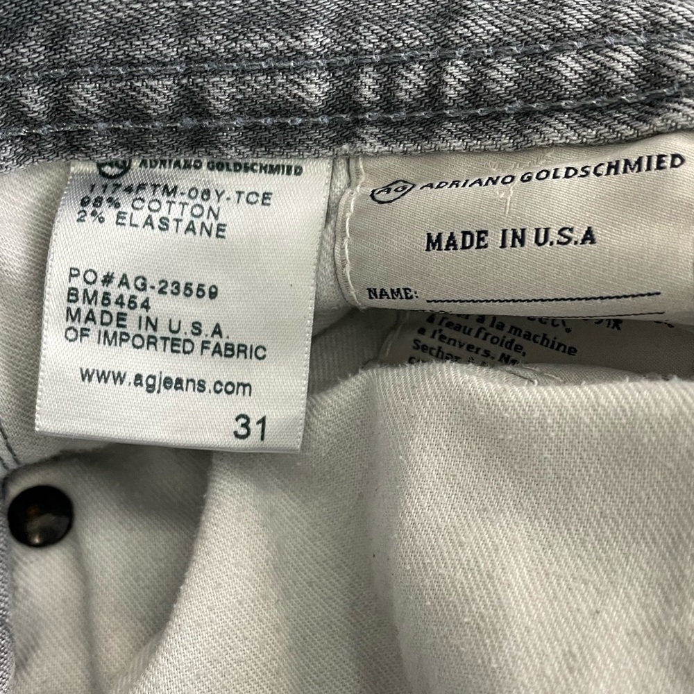 AG Jeans the graduate tailored leg grey - Picture 6 of 6
